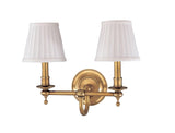 Lighting - Wall Sconce Beekman 2 Light Wall Sconce // Aged Brass 