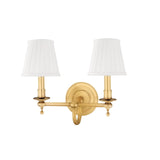 Lighting - Wall Sconce Beekman 2 Light Wall Sconce // Aged Brass 