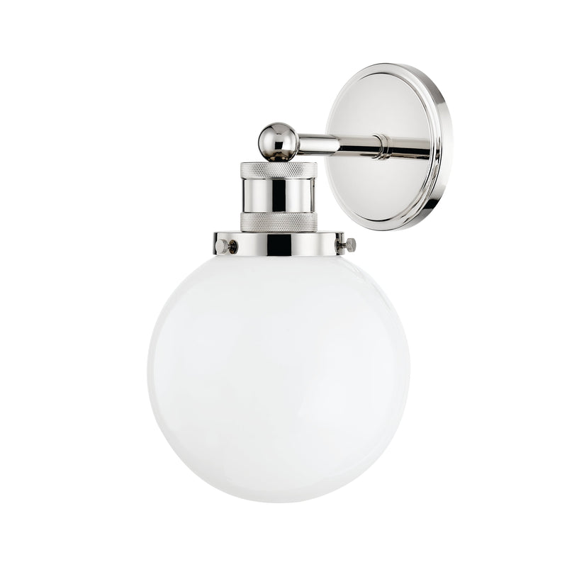 Lighting - Wall Sconce Beverly 1 Light Wall Sconce // Polished Nickel 