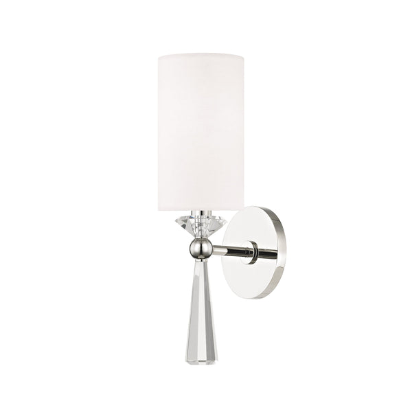 Lighting - Wall Sconce Birch 1 Light Wall Sconce // Polished Nickel 
