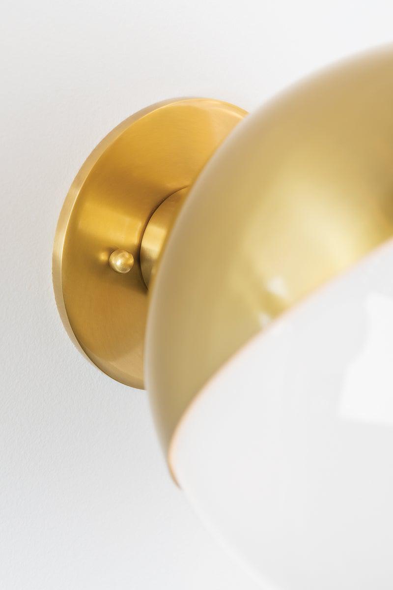 Lighting - Wall Sconce Bodie 1 Light Wall Sconce // Aged Brass 