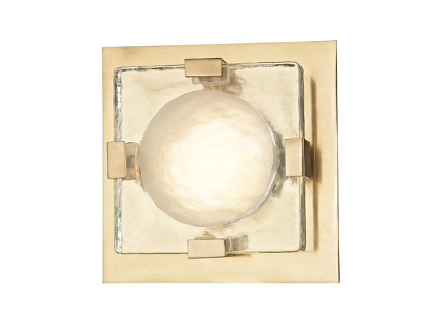 Lighting - Wall Sconce Bourne Led Wall Sconce // Aged Brass // Small 