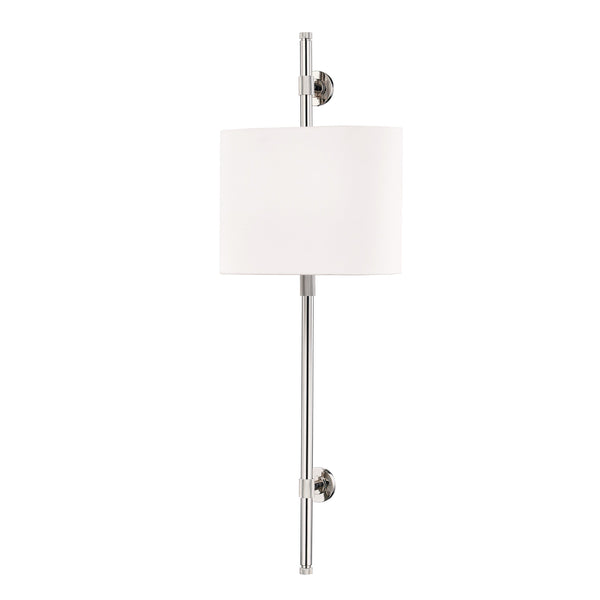 Lighting - Wall Sconce Bowery 2 Light Wall Sconce // Polished Nickel 