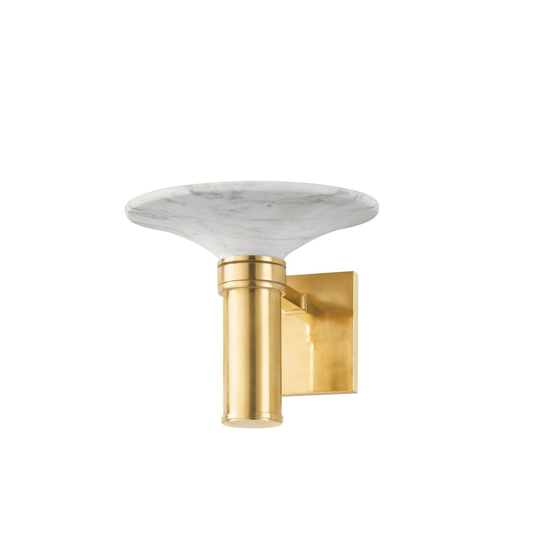 Lighting - Wall Sconce Brann 1 Light Wall Sconce // Aged Brass 