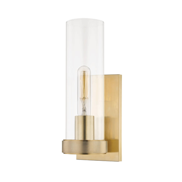 Lighting - Wall Sconce Briggs 1 Light Wall Sconce // Aged Brass 