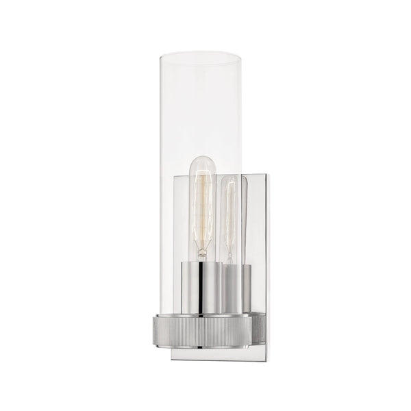 Lighting - Wall Sconce Briggs 1 Light Wall Sconce // Polished Nickel 