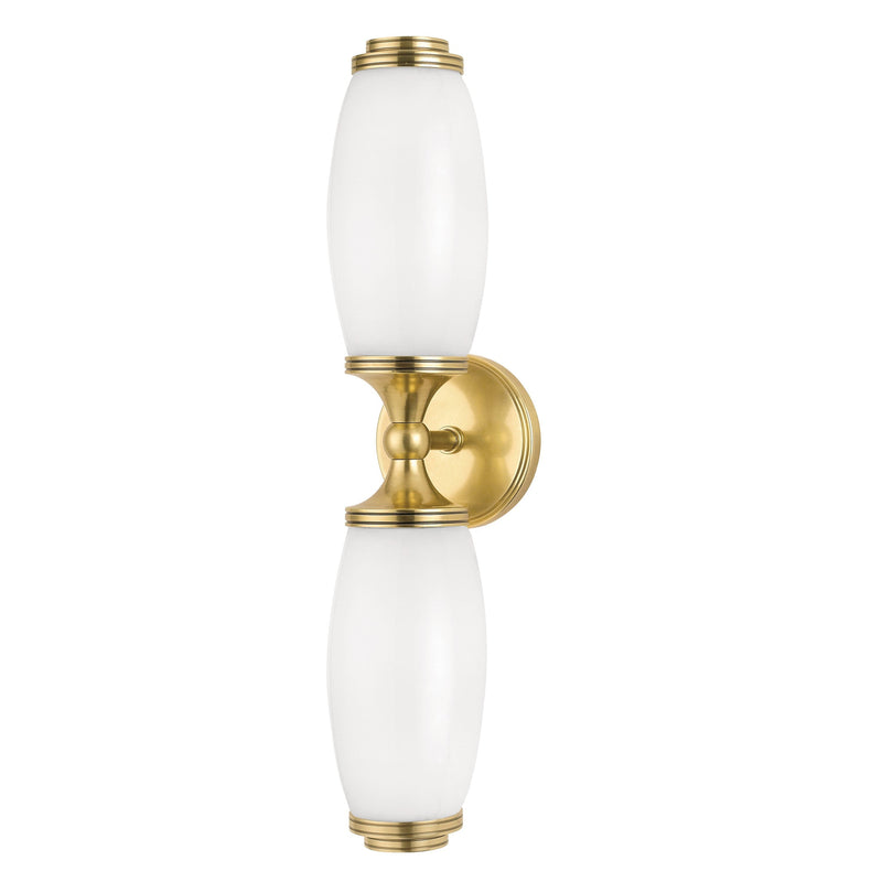 Lighting - Wall Sconce Brooke 2 Light Wall Sconce // Aged Brass 