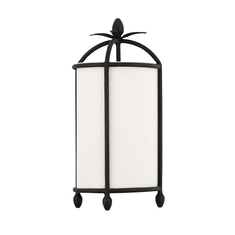 Lighting - Wall Sconce Brooks 2 Light Wall Sconce // Black Iron 