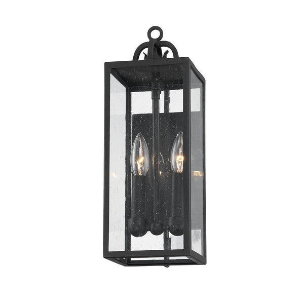 Lighting - Wall Sconce Caiden 2 Light Exterior Wall Sconce // Forged Iron 