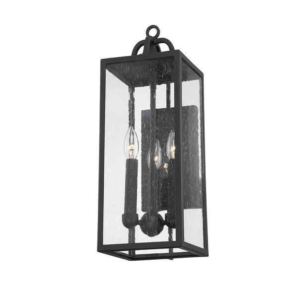 Lighting - Wall Sconce Caiden 3 Light Exterior Wall Sconce // Forged Iron 
