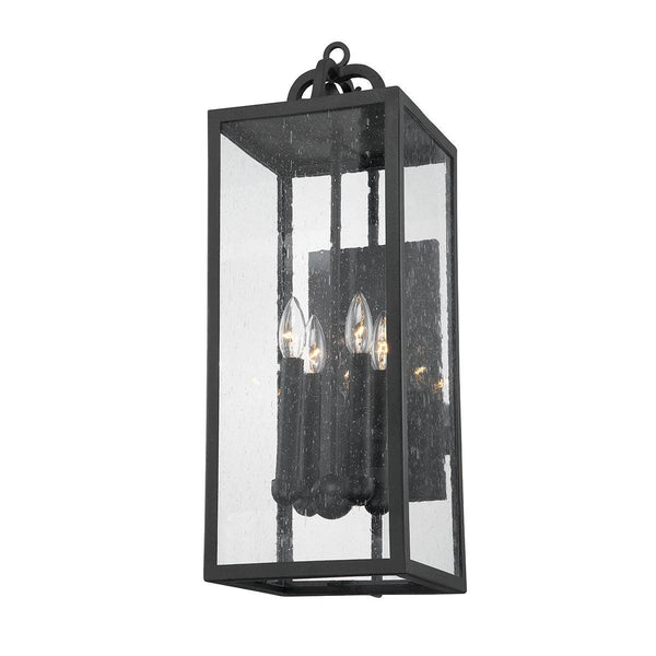 Lighting - Wall Sconce Caiden 4 Light Exterior Wall Sconce // Forged Iron 