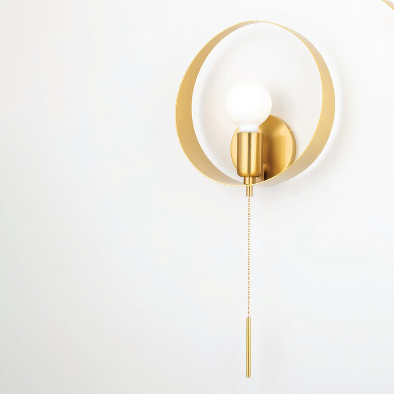 Lighting - Wall Sconce Cali 1 Light Wall Sconce // Aged Brass 