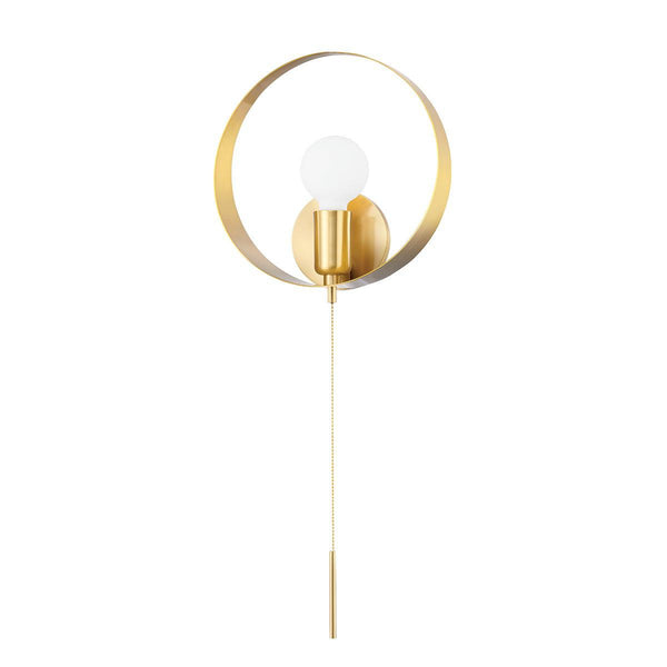 Lighting - Wall Sconce Cali 1 Light Wall Sconce // Aged Brass 