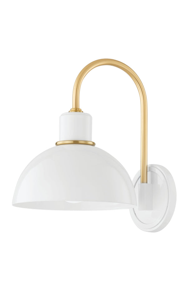 Lighting - Wall Sconce Camille 1 Light Wall Sconce // Aged Brass // Large 