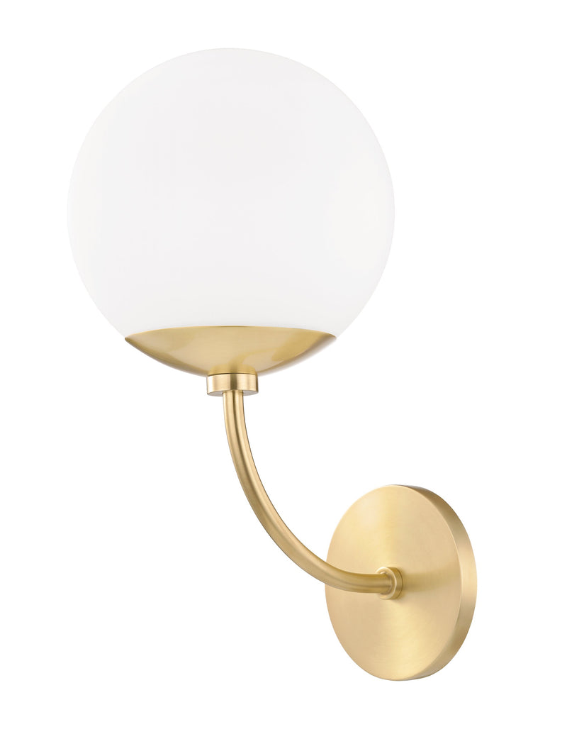 Lighting - Wall Sconce Carrie 1 Light Wall Sconce // Aged Brass 