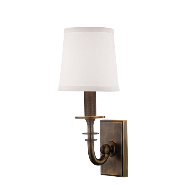 Lighting - Wall Sconce Carroll 1 Light Wall Sconce // Distressed Bronze 