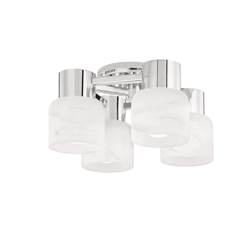 Lighting - Wall Sconce Centerport 4 Light Wall Sconce // Polished Nickel 