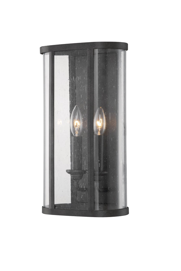 Lighting - Wall Sconce Chace 2 Light Medium Exterior Wall Sconce // Forged Iron 