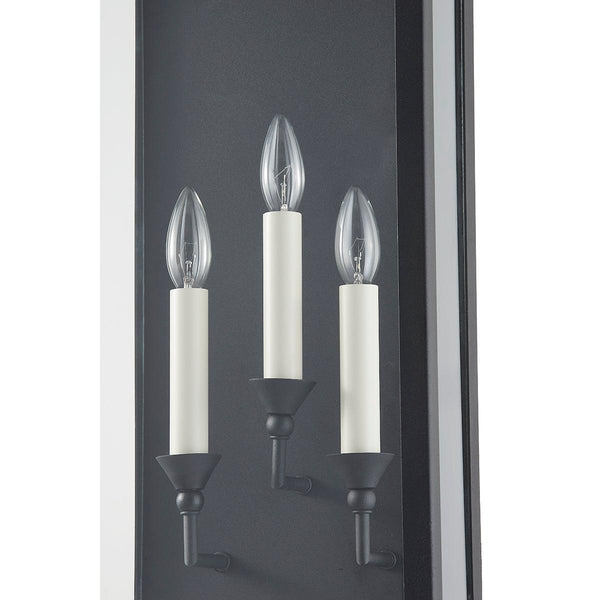 Lighting - Wall Sconce Chauncey Exterior Wall Sconce // Textured Black // Large 