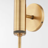 Lighting - Wall Sconce Chino 1 Light Wall Sconce // Patina Brass 