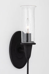 Lighting - Wall Sconce Chisel 1 Light Wall Sconce // Black Iron 