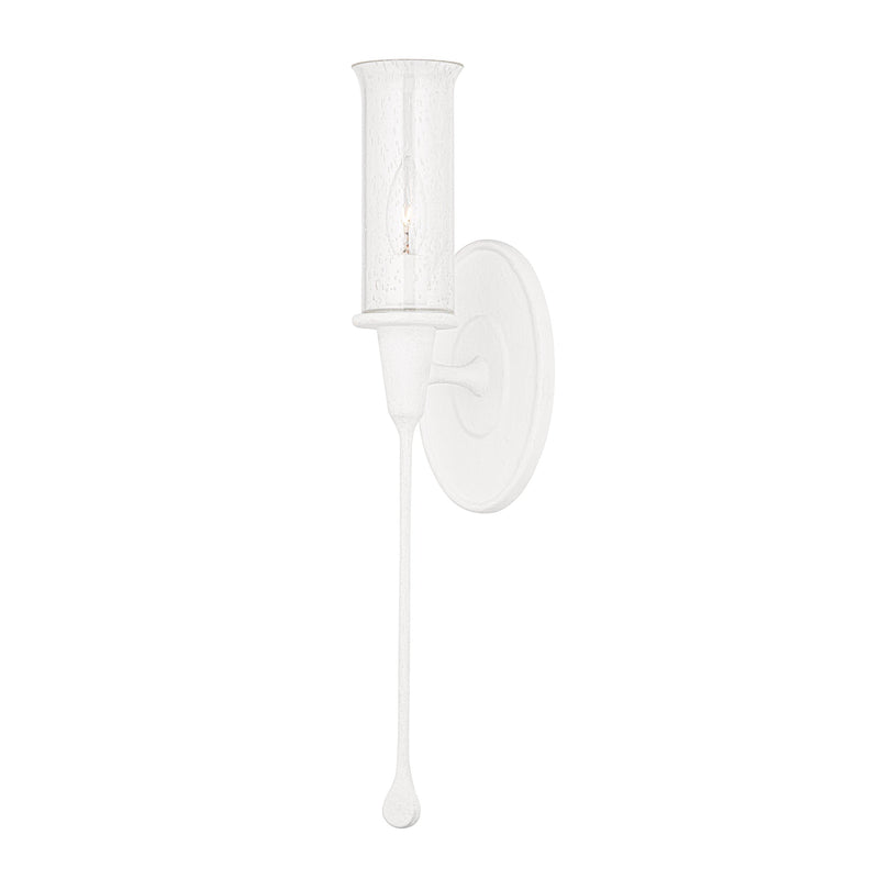 Lighting - Wall Sconce Chisel 1 Light Wall Sconce // White Plaster 