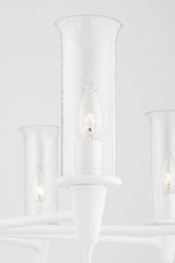 Lighting - Wall Sconce Chisel 3 Light Wall Sconce // White Plaster 