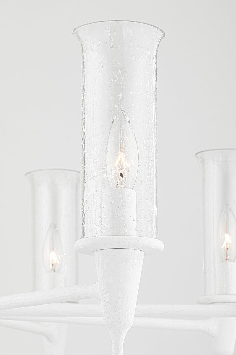 Lighting - Wall Sconce Chisel 3 Light Wall Sconce // White Plaster 