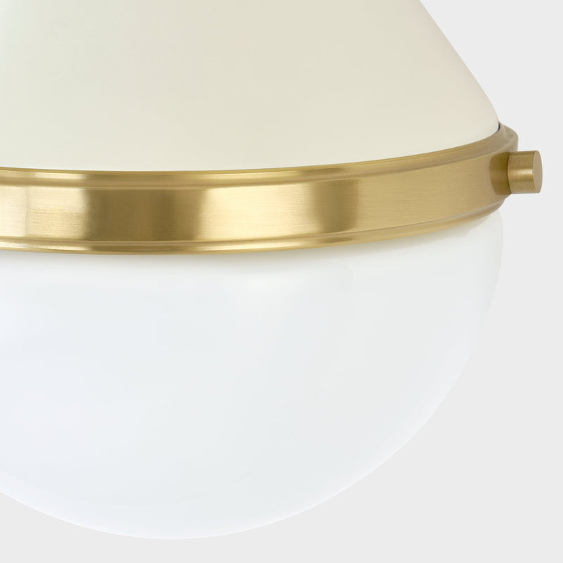 Lighting - Wall Sconce Ciara 1 Light Wall Sconce // Aged Brass // Small 