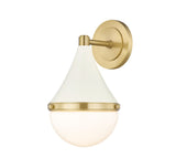 Lighting - Wall Sconce Ciara 1 Light Wall Sconce // Aged Brass // Small 