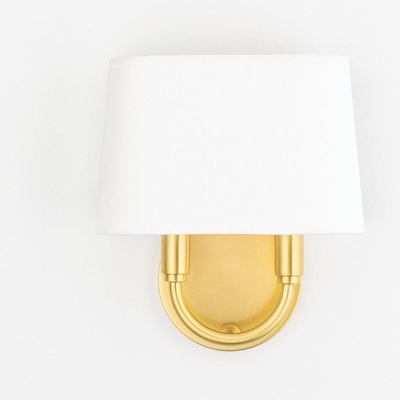 Lighting - Wall Sconce Clair 2 Light Wall Sconce // Aged Brass 