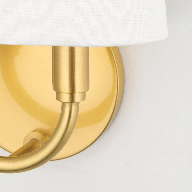 Lighting - Wall Sconce Clair 2 Light Wall Sconce // Aged Brass 