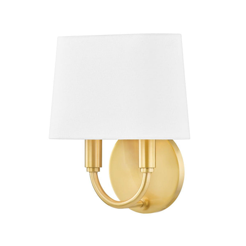 Lighting - Wall Sconce Clair 2 Light Wall Sconce // Aged Brass 