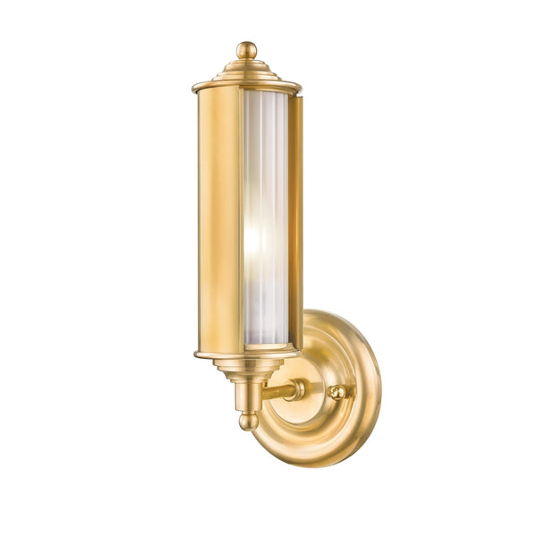 Lighting - Wall Sconce Classic No.1 1 Light Wall Sconce // Aged Brass // Medium 