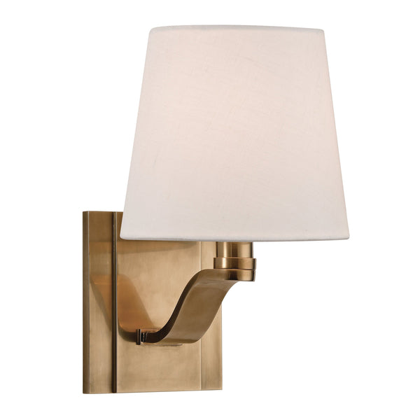 Lighting - Wall Sconce Clayton 1 Light Wall Sconce // Aged Brass 