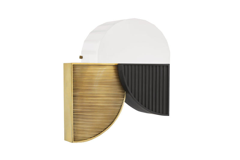 Lighting - Wall Sconce Construct 2 Light Wall Sconce // Aged Brass 