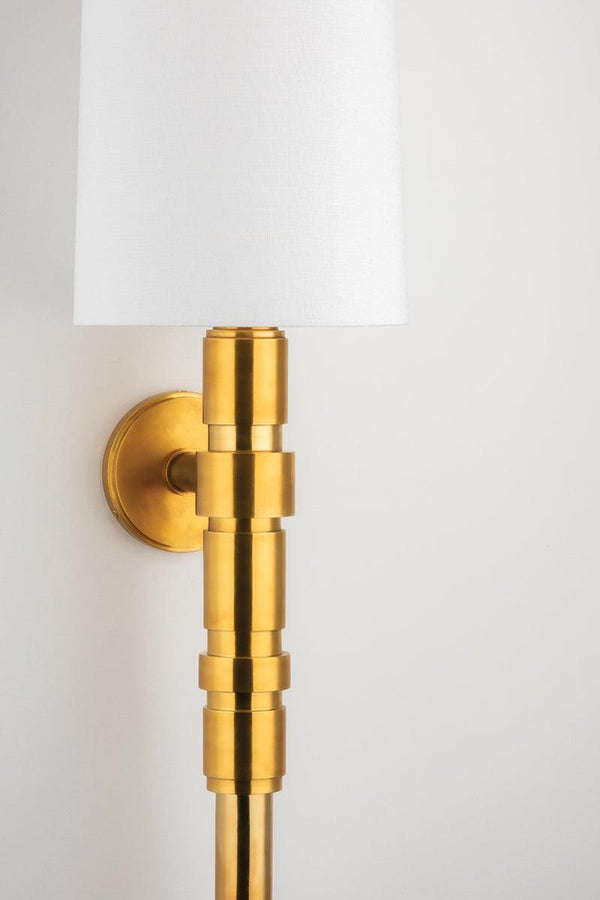 Lighting - Wall Sconce Cormoran 1 Light Wall Sconce // Vintage Brass 