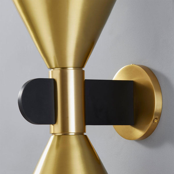 Lighting - Wall Sconce Cranston 2 Light Wall Sconce // Aged Brass 