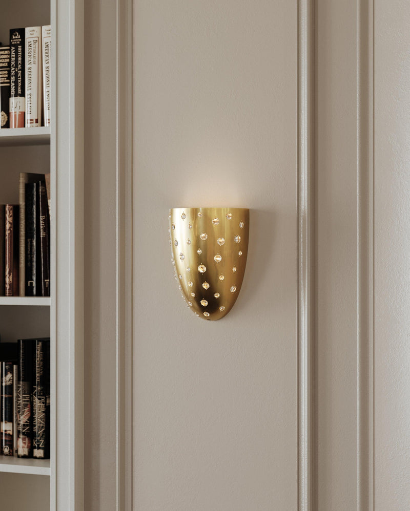 Lighting - Wall Sconce Dalton 2 Light Wall Sconce // Aged Brass 