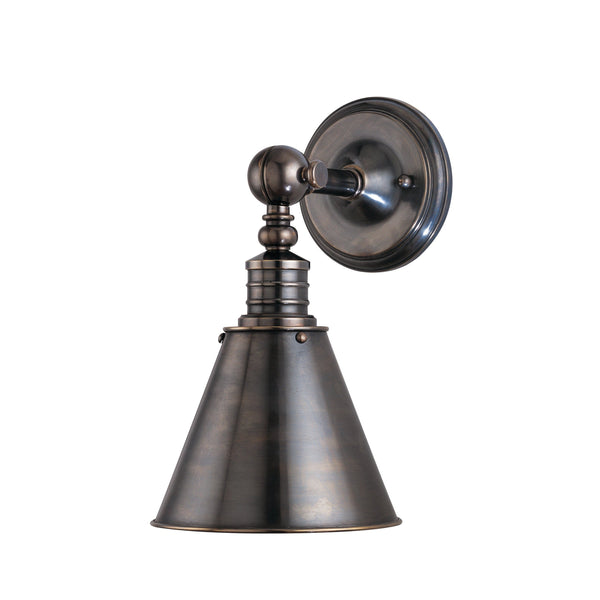 Lighting - Wall Sconce Darien 1 Light Wall Sconce // Distressed Bronze // Large 