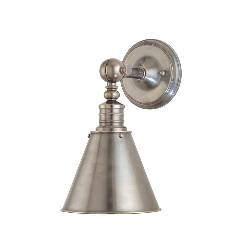 Lighting - Wall Sconce Darien 1 Light Wall Sconce // Historic Nickel // Large 