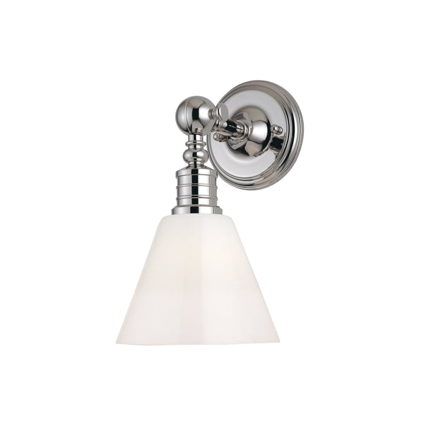 Lighting - Wall Sconce Darien 1 Light Wall Sconce // Polished Nickel 