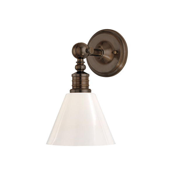 Lighting - Wall Sconce Darien 1 Light Wall Sconce // Distressed Bronze // Small 