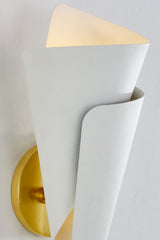 Lighting - Wall Sconce Davina 1 Light Wall Sconce // Aged Brass 