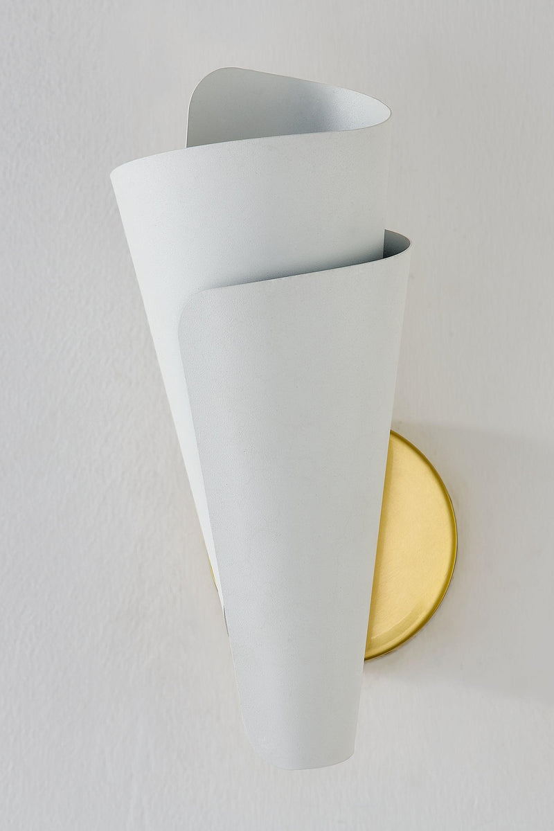 Lighting - Wall Sconce Davina 1 Light Wall Sconce // Aged Brass 