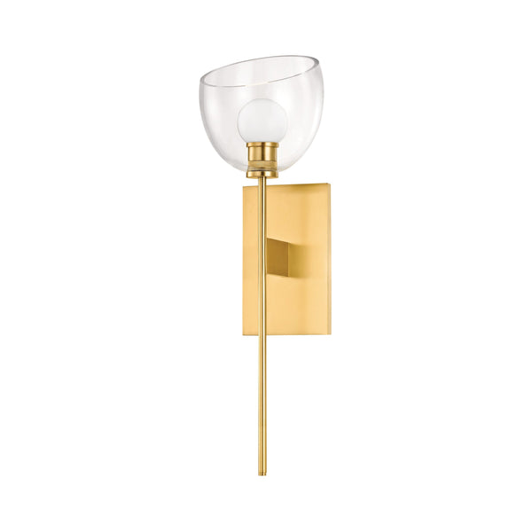 Lighting - Wall Sconce Davis 1 Light Wall Sconce // Aged Brass 