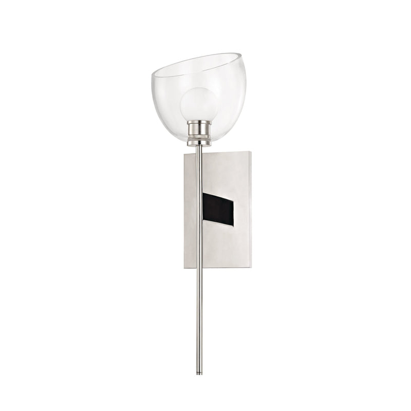 Lighting - Wall Sconce Davis 1 Light Wall Sconce // Polished Nickel 