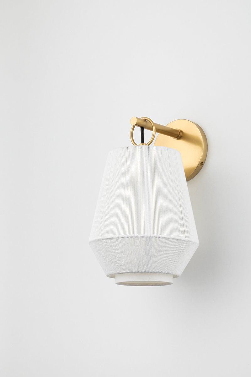 Lighting - Wall Sconce Debi 1 Light Wall Sconce // Aged Brass 