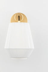 Lighting - Wall Sconce Debi 1 Light Wall Sconce // Aged Brass 