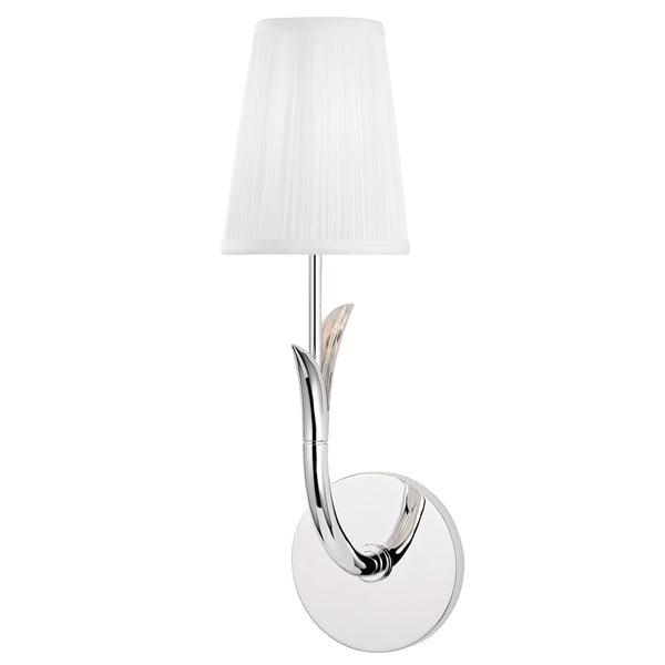 Lighting - Wall Sconce Deering 1 Light Wall Sconce // Polished Nickel 